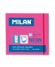 Märkmelehed MILAN, 76 x 76 mm, 100 lehte, neoonroosa