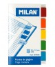 Kleepuvad järjehoidjad MILAN, 12x45 mm, 5 x 20 tk.