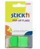 Kleepuvad järjehoidjad STICK´N, 25x45 mm, roheline, 50 tk.