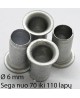 Needid, 6 mm, kinnitavad 70–110 lehte, 300 tk.