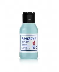 AseptoVir Premium Sanitising Gel for hands 75ml, 70% alcohol