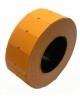 Hinnasildid 21,5x12mm, ristkülikukujuline, 1000tk, oranžid