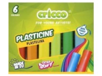 Plastilinas CRICCO, 6 spalvų