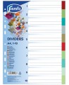 Eralduslehed FOROFIS, 1-10, värvilised, A4