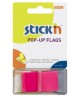 Kleepuvad järjehoidjad STICK´N, 25x45 mm, roosa, 50 tk.