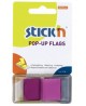 Kleepuvad järjehoidjad STICK´N, 25x45 mm, lilla, 50 tk.