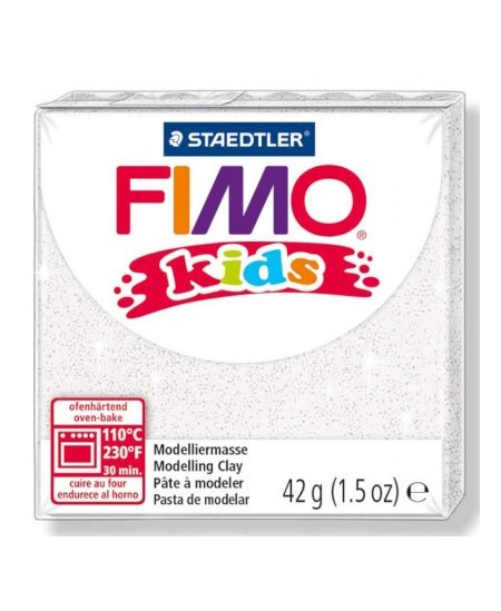 Polümeersavi lastele FIMO, läikivvalge, 42 g