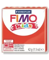 Polimerinis molis vaikams FIMO, raudonos spalvos, 42 g