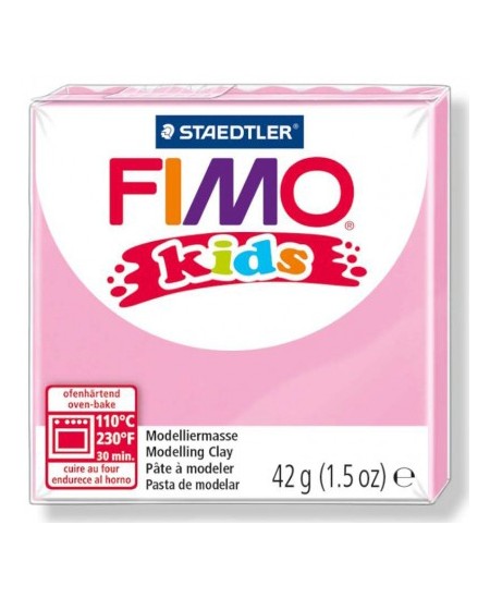 Polümeersavi lastele FIMO, pastellroosa, 42 g