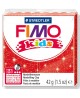 Polümeersavi lastele FIMO, läikivpunane, 42 g