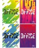 Kontoriraamat OFFICE A4, 96 lehte, ruuduline, papp