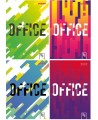 Kontoriraamat OFFICE A4, 96 lehte, ruuduline, papp