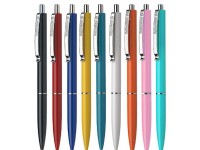 Automatinis tušinukas SCHNEIDER K 15, 0.5 mm, įvairių spalvų korpusas, juodas