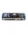 Prügikotid SKUBIS STRONG, 30 liitrit, 20 tk rullis, 12 µm, sinine
