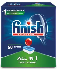 Tabletės indaplovėms FINISH ALL IN 1, 50 vnt