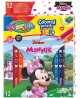 Värvilised pliiatsid COLORINO Disney „Minni-Hiir JUMBO, kolmnurksed, teritajaga, 12 värvi