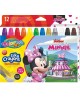 Siidised kriidid COLORINO Disney „Minni-Hiir, keeratavad, 12 värvi