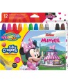 Siidised kriidid COLORINO Disney „Minni-Hiir, keeratavad, 12 värvi