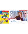 Plastiliin COLORINO Disney „Lumekuningriik, 12 värvi + kuldne ja hõbedane