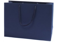 Dovanų maišelis, 18x24x9 cm, mėlynas