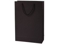Dovanų maišelis,35x24x9 cm, juodas