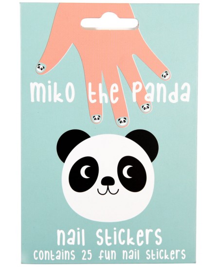 Nagų lipdukai REX LONDON \"Miko the Panda\", 25 vnt.