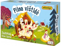 Stalo žaidimas \"Pilna vištidė\"