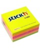 Kleepuv lehekuubik STICK´N NEON YELLOW Mix, 51 x 51 mm, 250 lehte