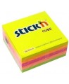 Kleepuv lehekuubik STICK´N NEON YELLOW Mix, 51 x 51 mm, 250 lehte