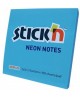 Kleepuvad märkmelehed STICK´N, 76 x 76 mm, 100 lehte, erksinine