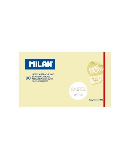 Lipnūs lapeliai MILAN, 76 x 127 mm, 90 lapelių