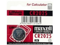 Elementas MAXELL CR2025, ličio, 1 vnt.