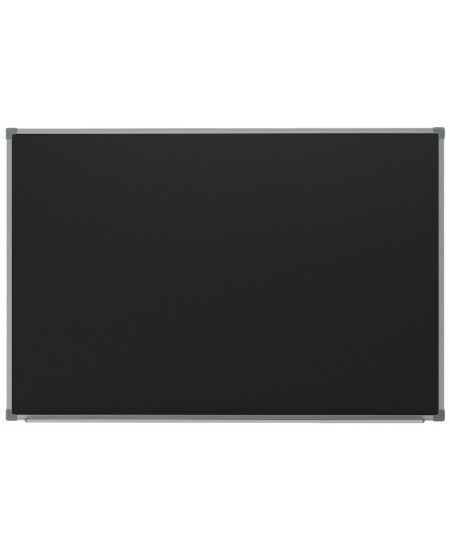 Kreidinė magnetinė lenta 2x3, 120x300 cm, aliuminio rėmas, juoda