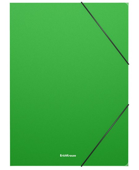 Dėžutė su guma Erich Krause, plastikinė, 30 mm, A4, žalia