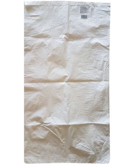 Polipropileninis maišas, 55 x 105 cm, baltas, 1 vnt