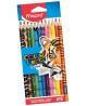 Värvilised pliiatsid MAPED Color Peps Animal, 12 värvi