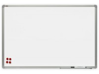 Balta magnetinė lenta 2x3, 100x200 cm, aliuminio rėmas