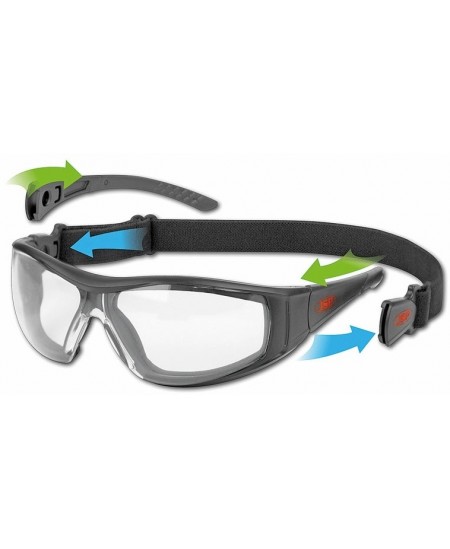 Kaitseprillid Stealth Hybrid, läbipaistvad