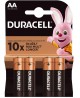 Patareid AA LR06-BP4 Alkaline Plius, Duracell, 4 tk
