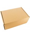 Kiirsulguriga karp, 350x280x70 mm (sobib S-, M-, L-suuruses postiautomaatidesse), pruun, 1 tk