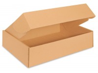 Greito uždarymo dėžutė, 260x260x50 mm (tinka S, M, L dydžio paštomatams), rudos spalvos, 1 vnt.