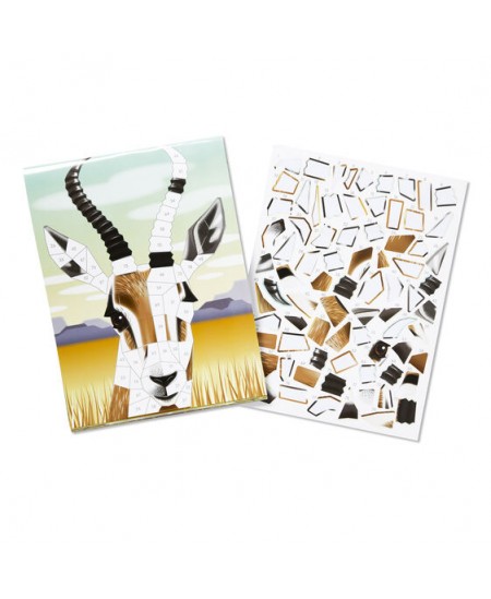 Kleebiste mosaiikkomplekt MELISSA &amp; DOUG Safari loomad
