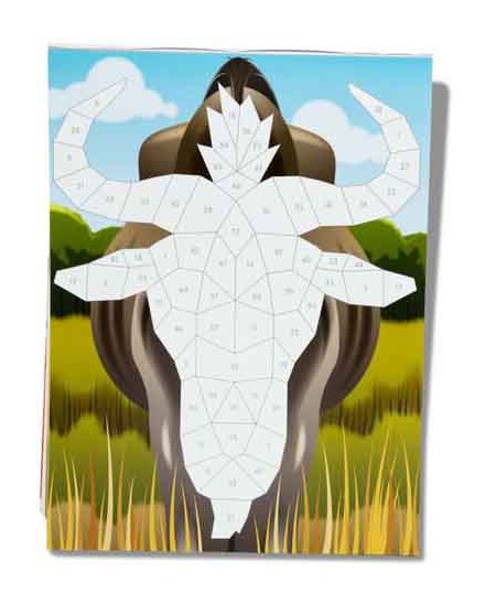 Kleebiste mosaiikkomplekt MELISSA & DOUG Safari loomad