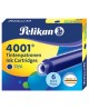 Tindikapslid PELIKAN, lühikesed, sinine, 6 tk