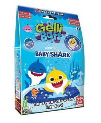 Želė kristalai voniai ZIMPLY KIDS Baby Shark, mėlyni, 300 g