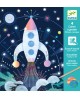 Holograafilised kraabitavad kujutised DJECO Kosmosemissioon, 4 tk