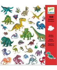 Lipdukai DJECO Dinozaurai, 160 vnt.