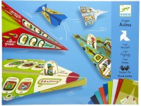 Orgami rinkinys DJECO Lėktuvai, 24 figūrėlės