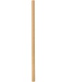 Šiaudeliai popieriniai, 8x250 mm, 100 vnt., rudos spalvos