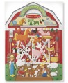 Korduvkasutatavate kleebiste komplekt MELISSA &amp; DOUG Farm